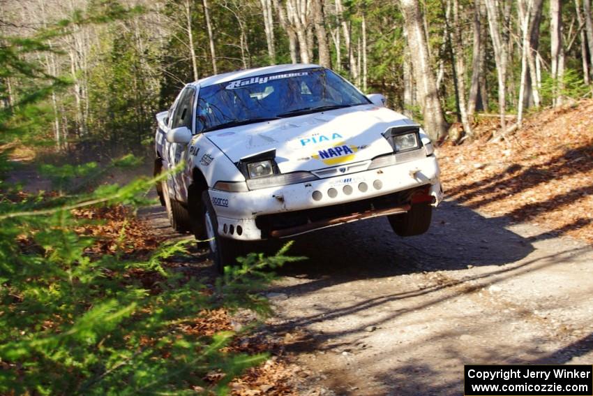 Matt Huuki / Tom Immonen in their Eagle Talon on SS3 (Herman I)