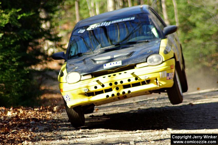 Chris Greenhouse / Brian Johnson in their Plymouth Neon on SS3 (Herman I)