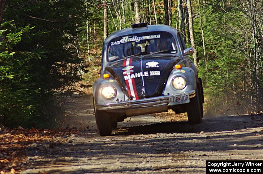 Mark Huebbe / John Huebbe in their VW Beetle on SS3 (Herman I)