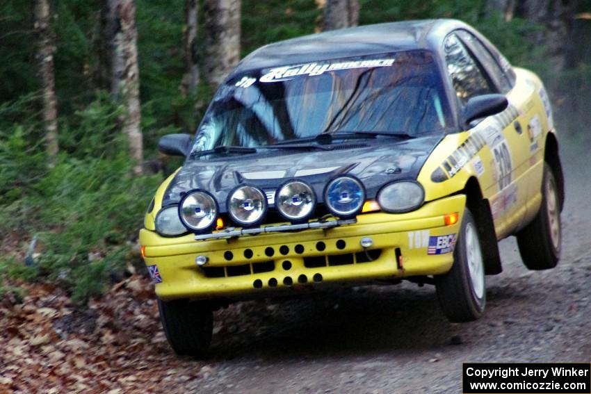 Chris Greenhouse / Brian Johnson in their Plymouth Neon on SS5 (Herman II)