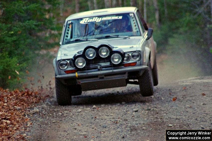 Jim Scray / Colin Vickman	in their Datsun 510 on SS5 (Herman II)