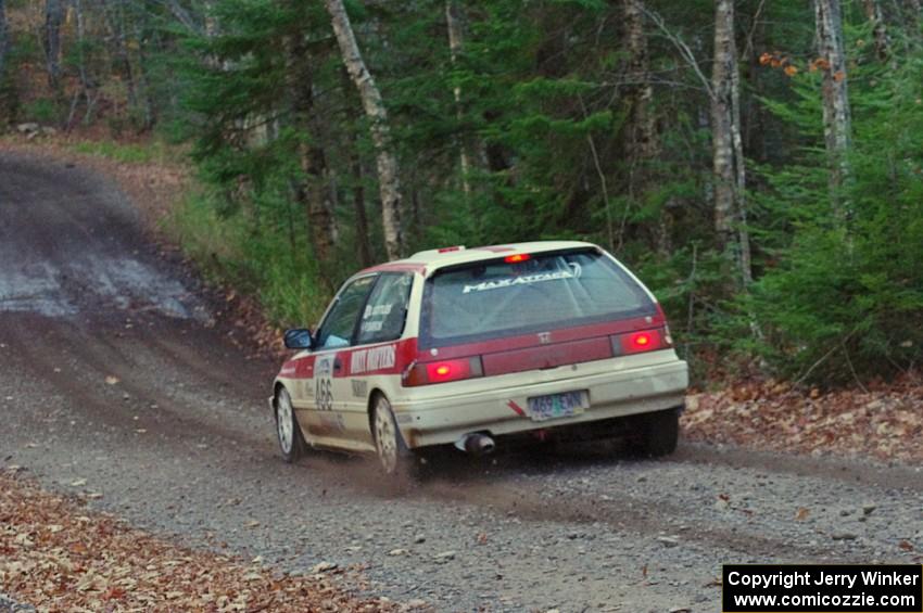 Brian Gottlieb / Pat Darrow in their Toyota FX-16 on SS5 (Herman II)