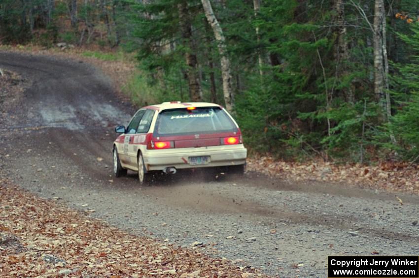 Brian Gottlieb / Pat Darrow in their Toyota FX-16 on SS5 (Herman II)