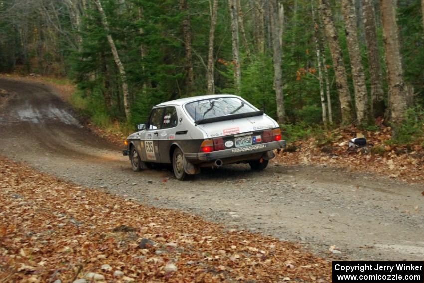 Curt Faigle / Rob Wright in their SAAB 900 Turbo on SS5 (Herman II)