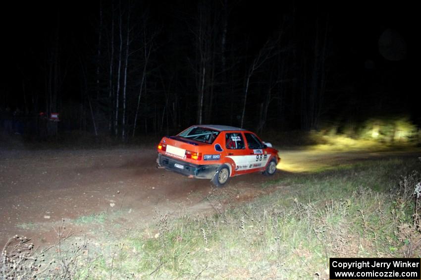 Mike Merbach / Ben Slocum in their VW Jetta on SS10 (Far Point II)