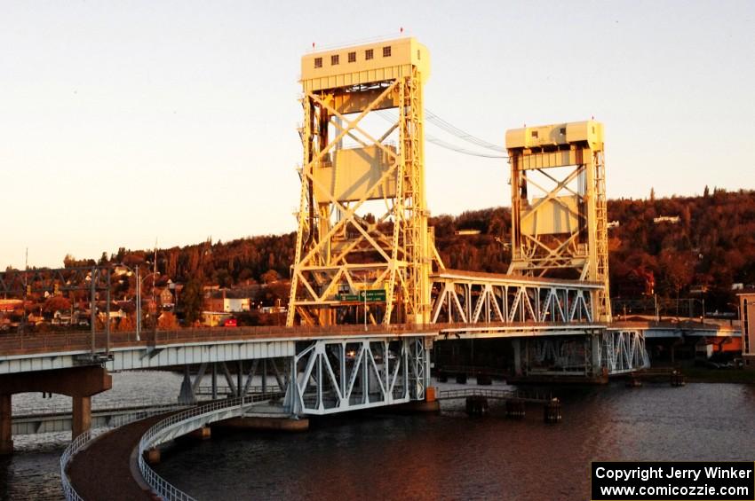 Lift bridge of Houghton/Hancock, MI