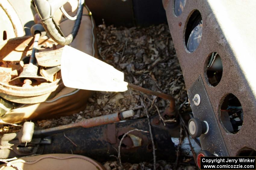 Bradley GT interior in need of work