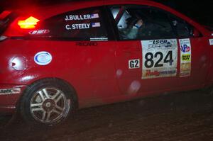 Cameron Steely / Josh Buller in their Ford Focus on SS9 (Bob Lake 2)