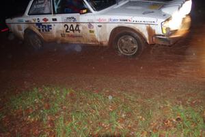 Chris Czyzio / Jeff Secor in their Volvo 242 on SS9 (Bob Lake 2)