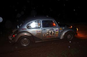 Mark Huebbe / John Huebbe in their VW Beetle on SS9 (Bob Lake 2)