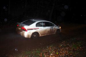 Jordan Guitar / Maria Bruen in their Honda Civic Si on SS9 (Bob Lake 2)