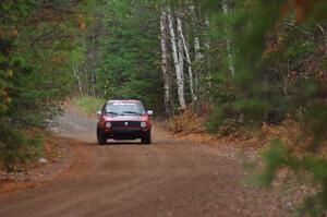 Dave Grenwis / Drew Burkholder in their VW GTI on SS10 (Menge Creek 1)