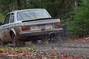 Chris Czyzio / Jeff Secor in their Volvo 242 on SS13 (Herman 1)