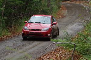 Cameron Steely / Josh Buller in their Ford Focus on SS13 (Herman 1)