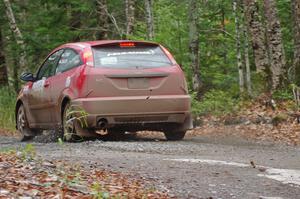 Cameron Steely / Josh Buller in their Ford Focus on SS13 (Herman 1)