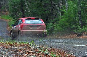 Cameron Steely / Josh Buller in their Ford Focus on SS13 (Herman 1)