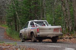 Steve Brockelman / Dustin Masters in their GMC Sonoma on SS13 (Herman 1)