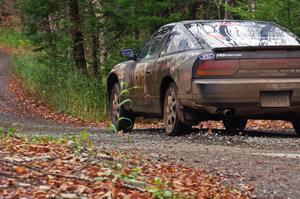 Ian Seppanen / Dexter Clark in their Nissan 240SX on SS13 (Herman 1)