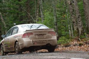 Jordan Guitar / Maria Bruen in their Honda Civic Si on SS13 (Herman 1)