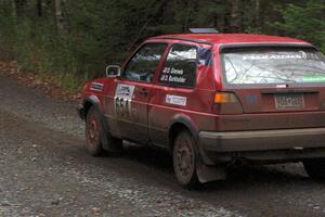 Dave Grenwis / Drew Burkholder in their VW GTI on SS13 (Herman 1)