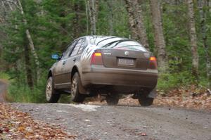 Ron Malott / Paul Malott in their VW Jetta VR6 on SS13 (Herman 1)