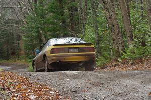 Mychal Summers / Ryan DesLaurier in their Mazda RX-7 on SS13 (Herman 1)