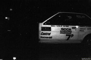 Niall Leslie / Trish Sparrow Toyota Corolla came down from Canada and took seventh overall, 2nd in Production.