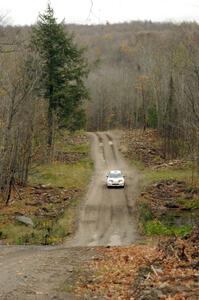 Henry Krolikowski / Cindy Krolikowski in their Subaru Impreza on SS16 (Arvon Tower 2)