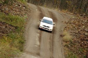 Jan Zedril / Jody Zedril in their Mitsubishi Lancer ES on SS16 (Arvon Tower 2)