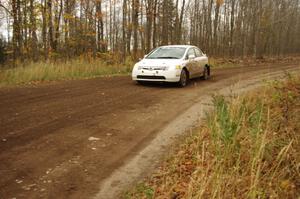 Jordan Guitar / Maria Bruen in their Honda Civic Si on SS16 (Arvon Tower 2)