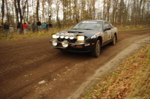 Ian Seppanen / Dexter Clark in their Nissan 240SX on SS16 (Arvon Tower 2)