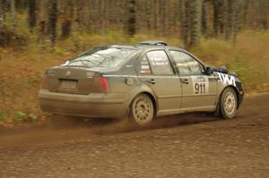 Ron Malott / Paul Malott in their VW Jetta VR6 on SS16 (Arvon Tower 2)