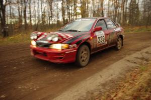 Chris Gordon / Jennifer Majszak in their Subaru Impreza on SS16 (Arvon Tower 2)