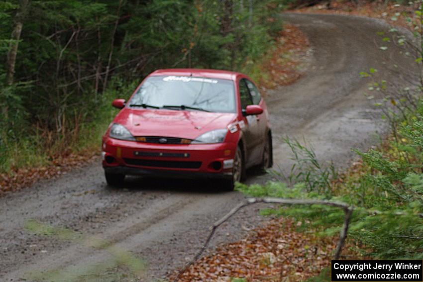 Cameron Steely / Josh Buller in their Ford Focus on SS13 (Herman 1)