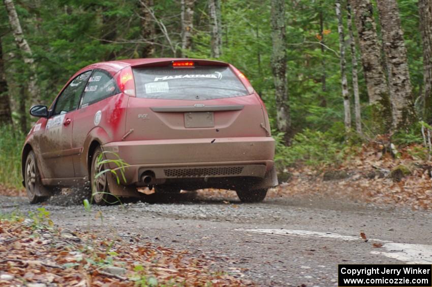 Cameron Steely / Josh Buller in their Ford Focus on SS13 (Herman 1)