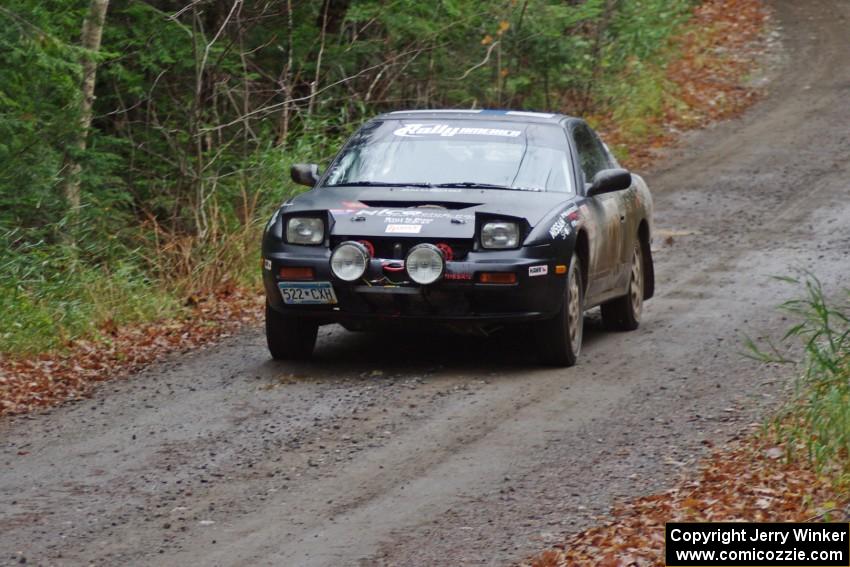 Ian Seppanen / Dexter Clark in their Nissan 240SX on SS13 (Herman 1)