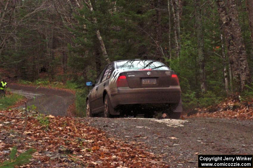 Ron Malott / Paul Malott in their VW Jetta VR6 on SS13 (Herman 1)