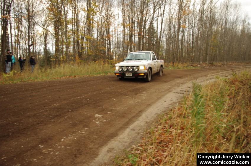 Steve Brockelman / Dustin Masters in their GMC Sonoma on SS16 (Arvon Tower 2)