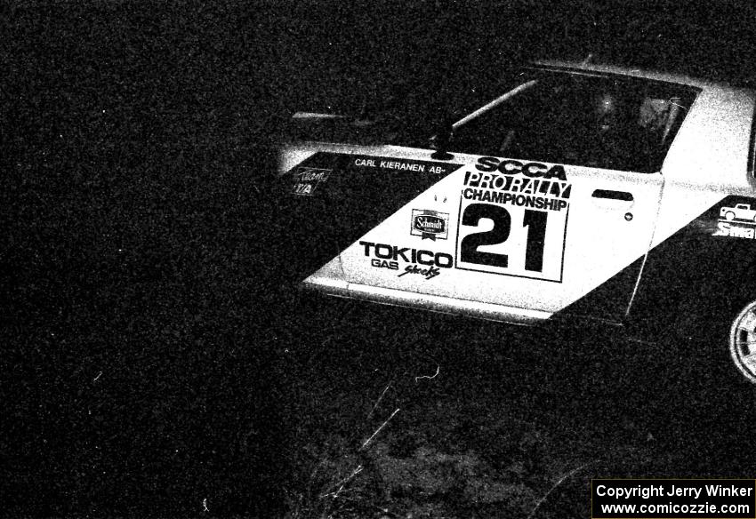 Carl Kieranen / Diane Sargent in their Mazda RX-7 made it to the finish taking 20th overall.
