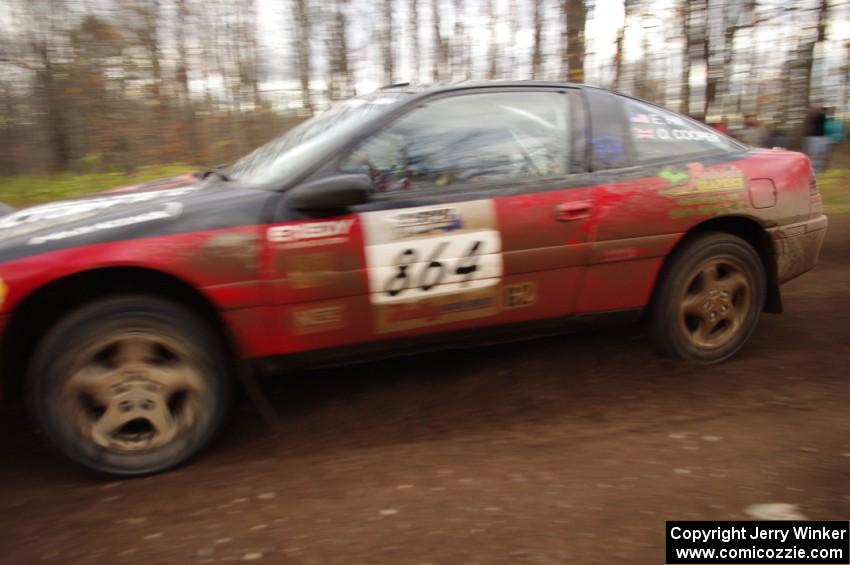 Erik Hill / Oliver Cooper in their Eagle Talon on SS16 (Arvon Tower 2)