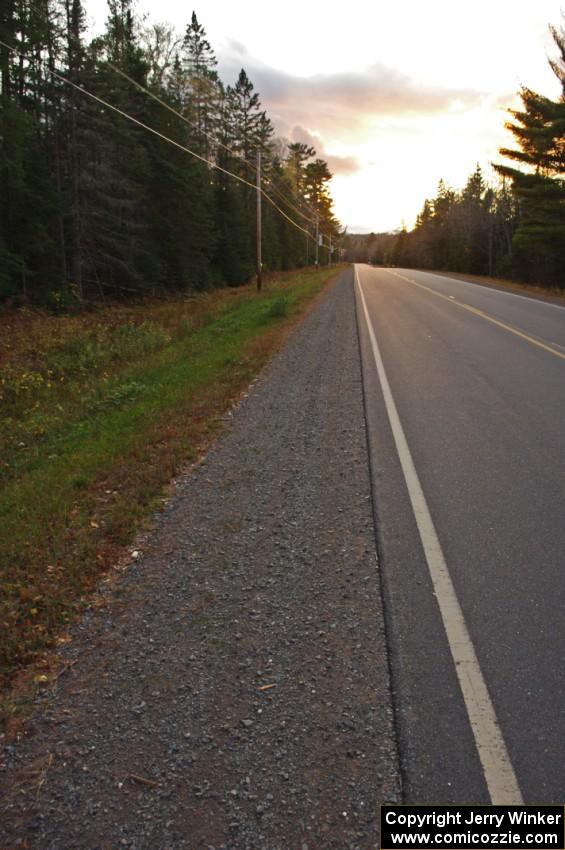 Gorgeous scenery on Skanee Rd. while driving back to L'Anse, MI