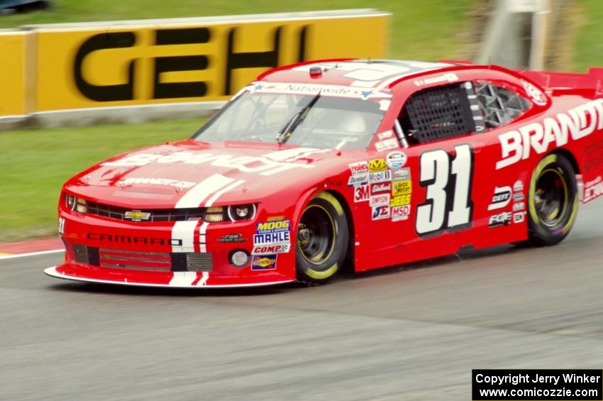 Justin Allgaier's Chevy Camaro