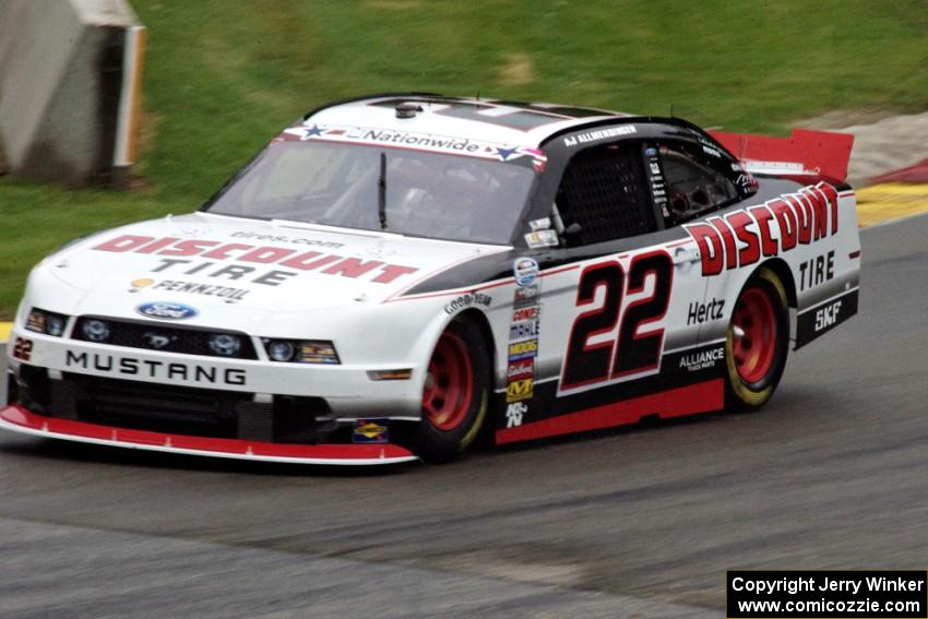 A.J. Allmendinger's Ford Mustang