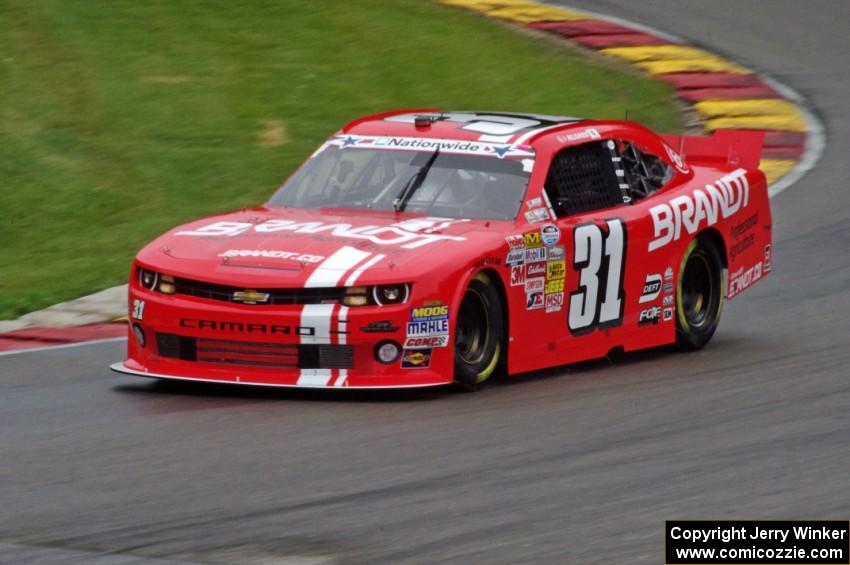 Justin Allgaier's Chevy Camaro