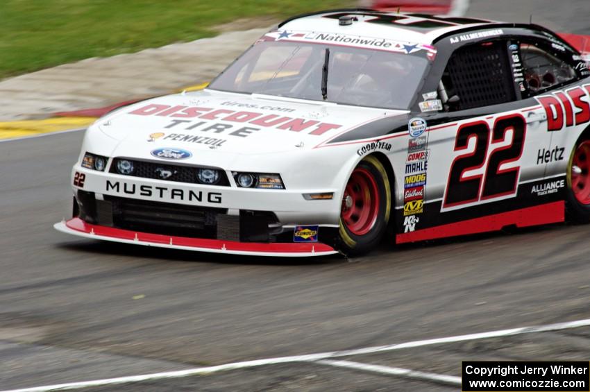 A.J. Allmendinger's Ford Mustang