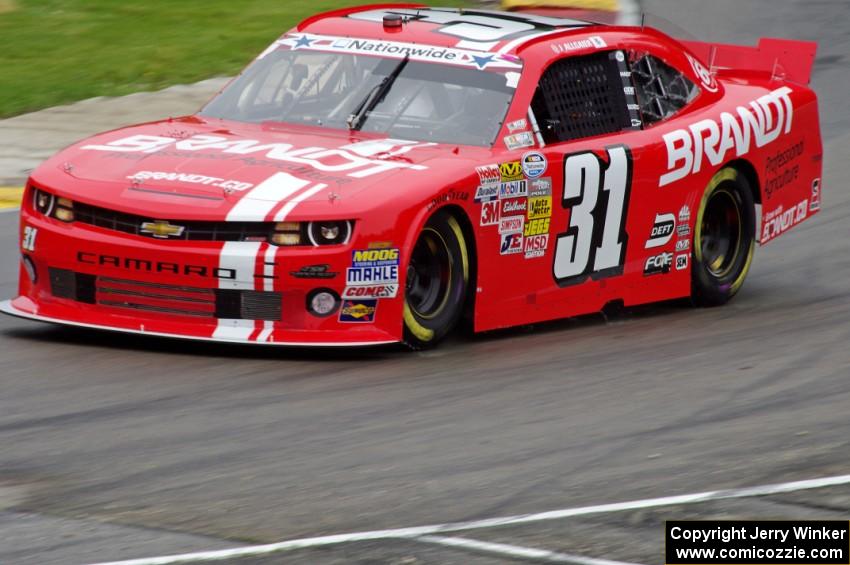 Justin Allgaier's Chevy Camaro