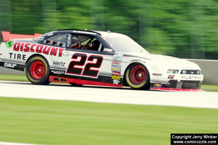 A.J. Allmendinger's Ford Mustang