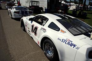 Joe Ebben's Ford Mustang in the paddock