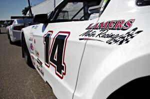 Joe Ebben's Ford Mustang in the paddock