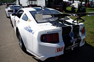 Joe Ebben's Ford Mustang in the paddock